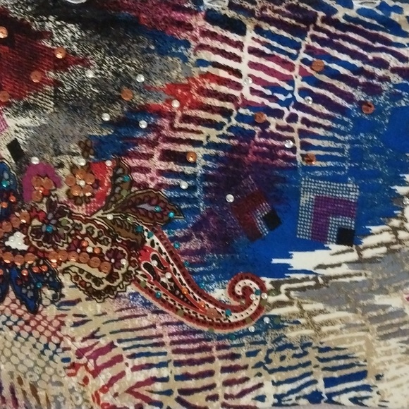 Prima Bella Embellished Cardigan Sweaters__ LOT of 2 Size Medium - Picture 7 of 8